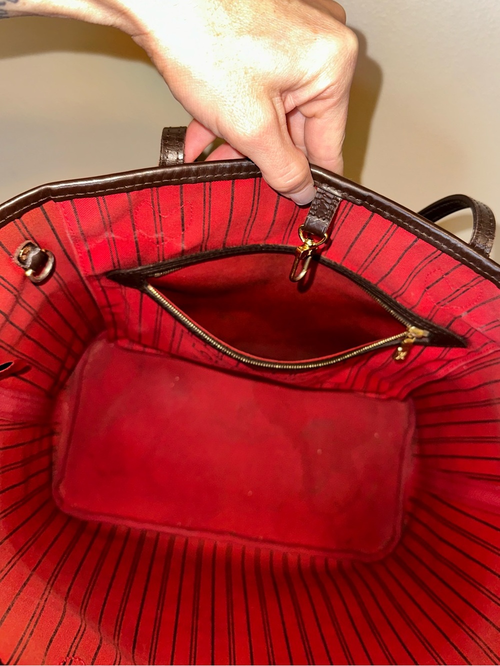 Louis Vuitton Neverfull MM Damier Ebene - Picture 12 of 15
